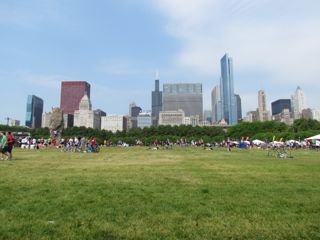 the post-ride festival