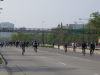 Some riders on Lake Shore Drive