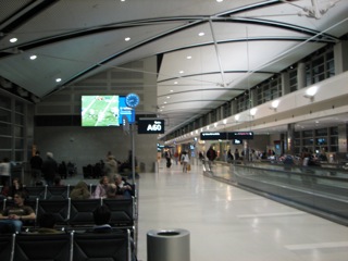 Concourse at Detroit Metro Airport