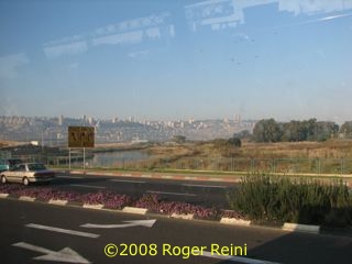Look back toward Haifa