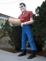 Paul "Bunyon" statue