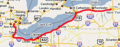 Syracuse to Detroit Syracuse to Detroit